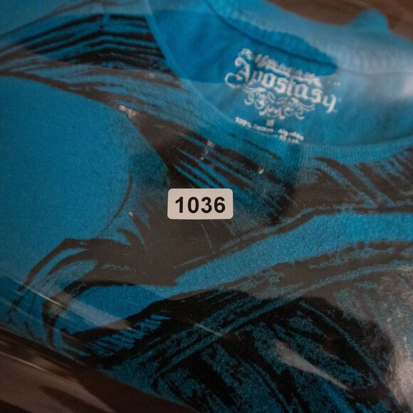 Apostasil Grunge Y2K Skull Cross Tee Mens Medium - Picture 8 of 8